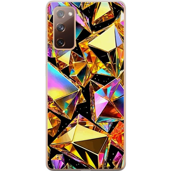 Kompatibel Mobilcover til Samsung Galaxy S20 FE 3D Guld