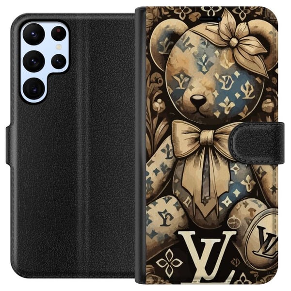 Kompatibel Tegnebogsetui til Samsung Galaxy S22 Ultra 5G Teddy Vuitton