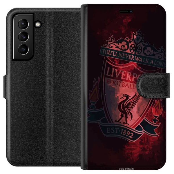 Kompatibelt Plånboksfodral till Samsung Galaxy S21+ 5G Liverpool