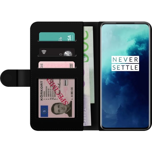Kompatibelt Lommeboketui til OnePlus 7T Pro Boblende Bjørner