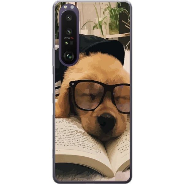 Kompatibel Mobilcover til Sony Xperia 1 III Sød kanin i grønt græs med blød pels og store ører, detaljeret naturmotiv, der passer til alle, som holde