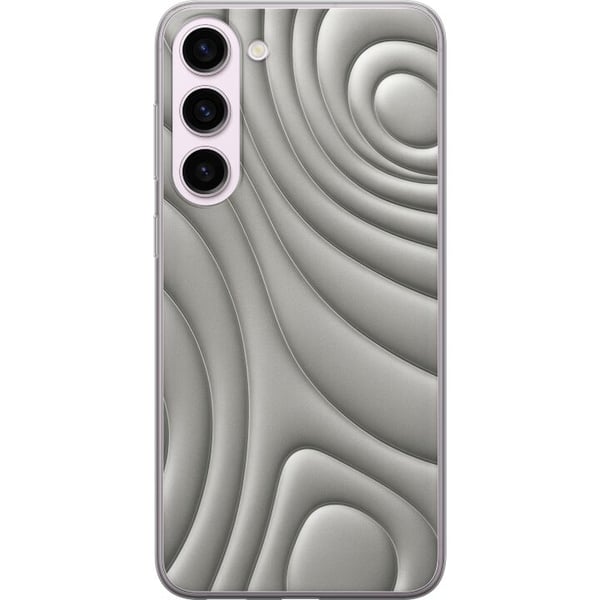 Kompatibel Mobilcover til Samsung Galaxy S23+ Sølvbølger Kompatibel Mobilcover til Samsung Galaxy S23+ Sølvbølger