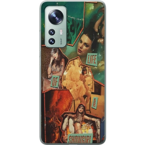Kompatibel Mobilcover til Xiaomi 12 Taylor Swift The Life of a Showgirl – Gylden showgirl i rampelyset