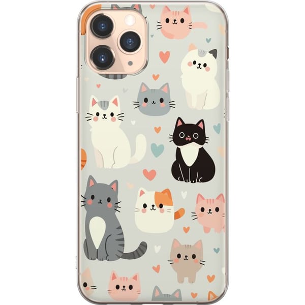 Kompatibel Mobilcover til Apple iPhone 11 Pro Katte
