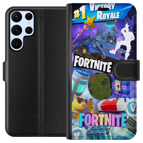Yhteensopiva Lompakkokotelo Samsung Galaxy S22 Ultra 5G Fortnite