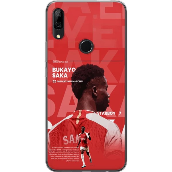 Kompatibel Mobilcover til Huawei P Smart Z Bukayo Saka Arsenal England 16 assists trods skade fodbold kantspiller hurtig kreativ offensiv kraft som e