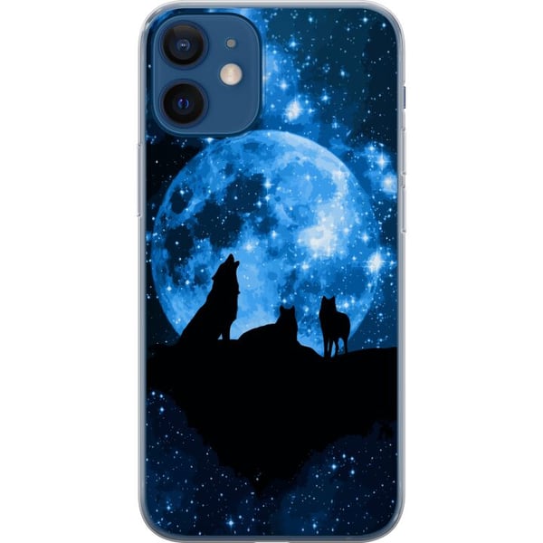 Kompatibelt Mobilskal till Apple iPhone 12 Vargar