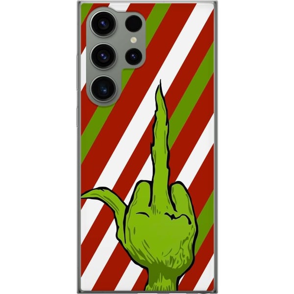 Kompatibel Mobilcover til Samsung Galaxy S23 Ultra Grinch Kompatibel Mobilcover til Samsung Galaxy S23 Ultra Grinch