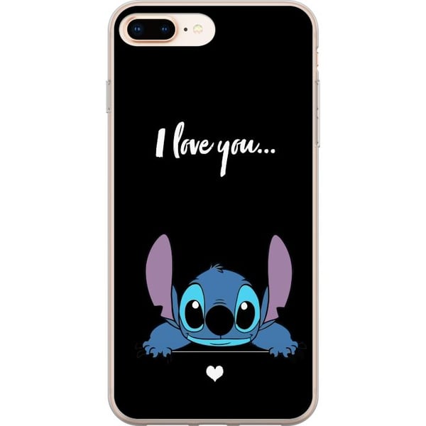Kompatibel Mobilcover til Apple iPhone 8 Plus Stitch Jeg Elsker Dig Kompatibel Mobilcover til Apple iPhone 8 Plus Stitch Jeg Elsker Dig