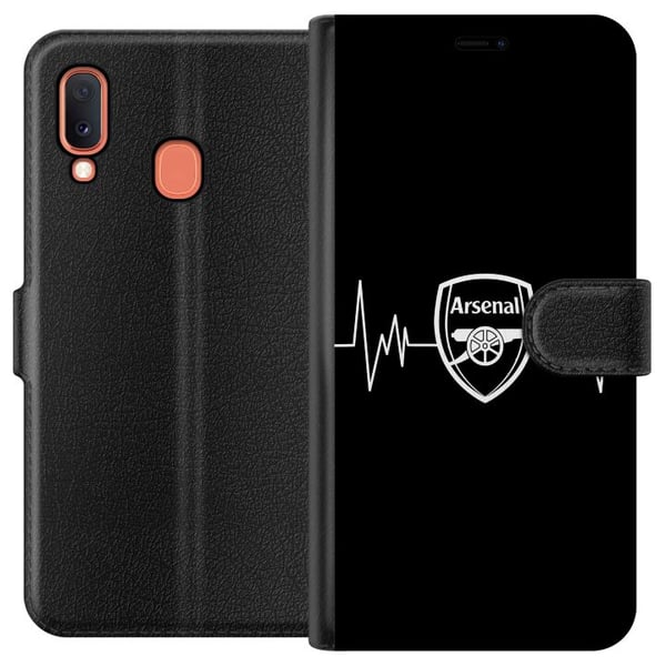 Kompatibelt Plånboksfodral till Samsung Galaxy A20e Arsenal Kompatibelt Plånboksfodral till Samsung Galaxy A20e Arsenal