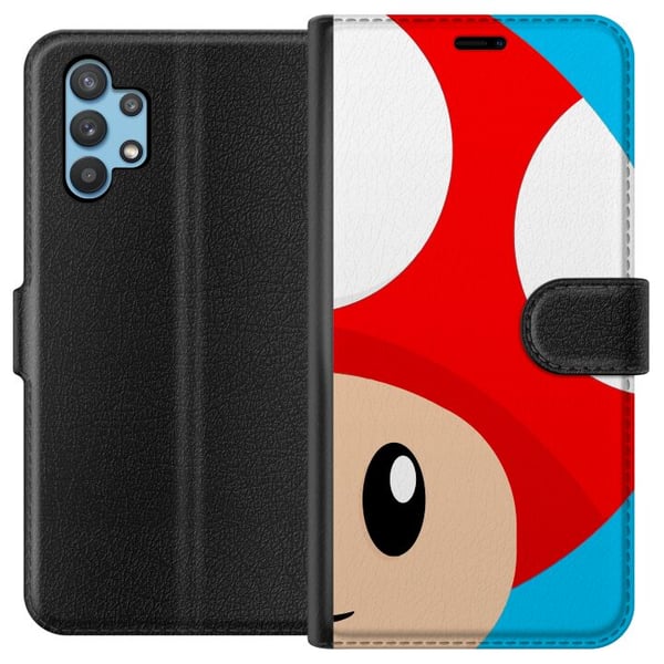 Kompatibelt Plånboksfodral till Samsung Galaxy A32 5G Toad Kompatibelt Plånboksfodral till Samsung Galaxy A32 5G Toad