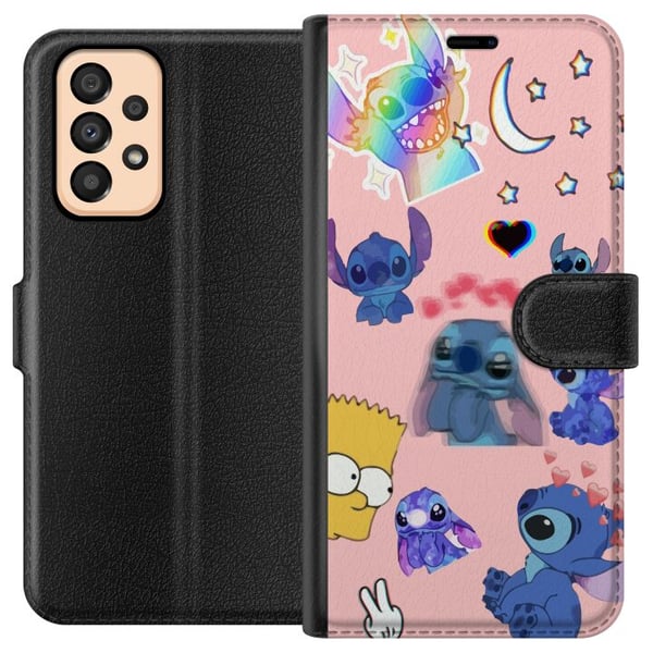 Kompatibel Tegnebogsetui til Samsung Galaxy A33 5G Stitch