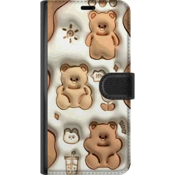 Kompatibelt Plånboksfodral till Samsung Galaxy A32 5G Bubbliga Björnar