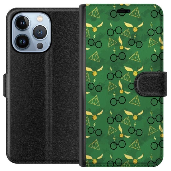 Yhteensopiva Lompakkokotelo Apple iPhone 13 Pro Harry Potter -lasit Kultainen sieppi Kuoleman varjelukset maaginen muotoilu, jossa on mystiikkaa ja v Yhteensopiva Lompakkokotelo Apple iPhone 13 Pro Harry Potter -lasit Kultainen sieppi Kuoleman varjelukset maaginen muotoilu, jossa on mystiikkaa ja v