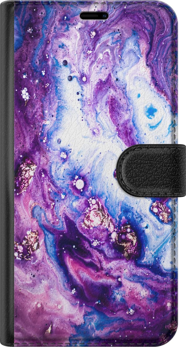 Yhteensopiva Lompakkokotelo Samsung Galaxy S21 Lila