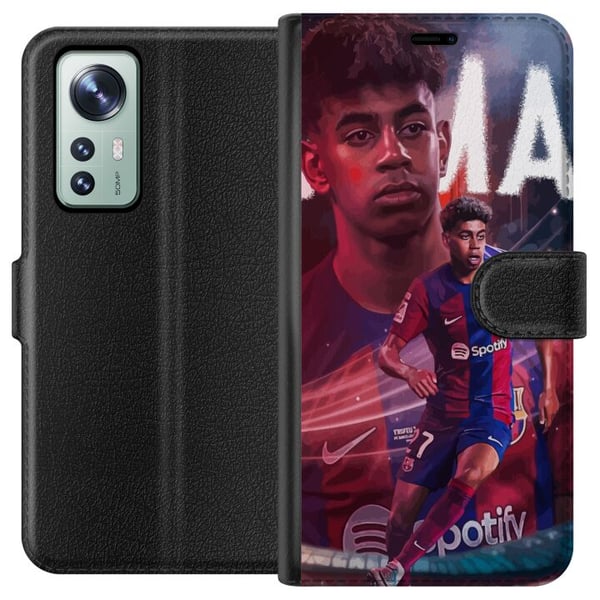 Yhteensopiva Lompakkokotelo Xiaomi 12 Lamine Yamal Yhteensopiva Lompakkokotelo Xiaomi 12 Lamine Yamal