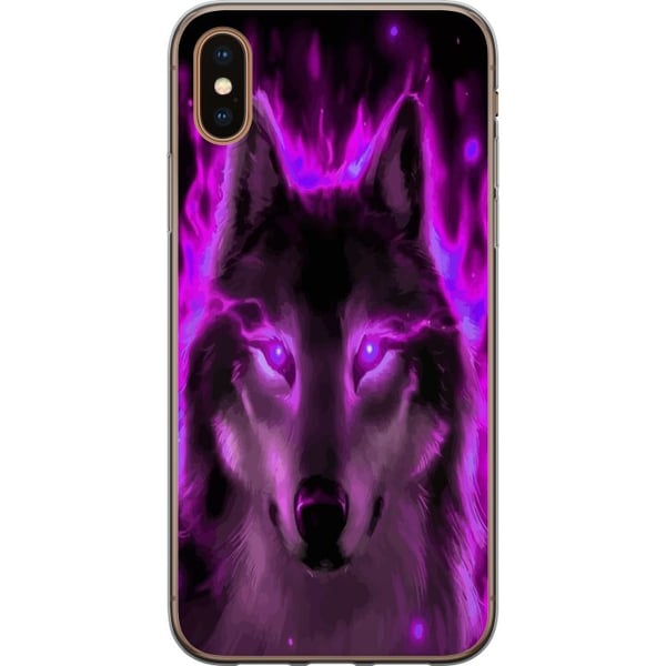 Kompatibelt Mobilskal till Apple iPhone XS Varg