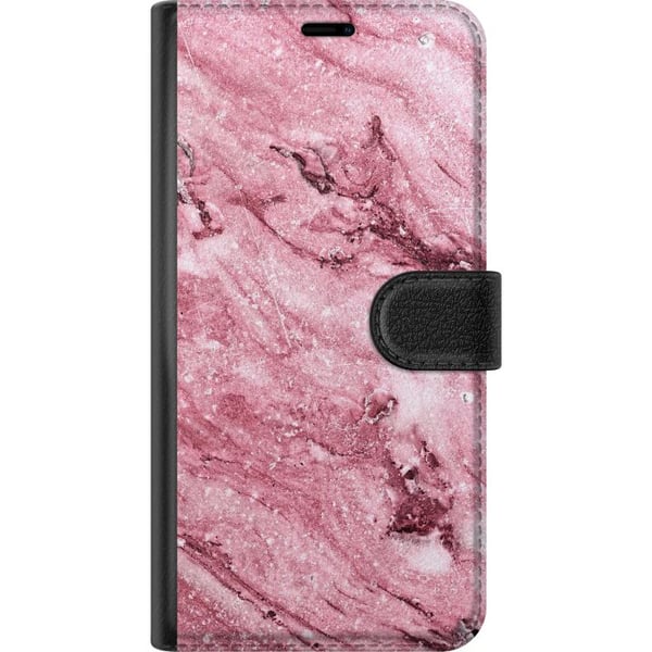 Kompatibelt Lommeboketui til Samsung Galaxy S9+ Glitrer Marmor