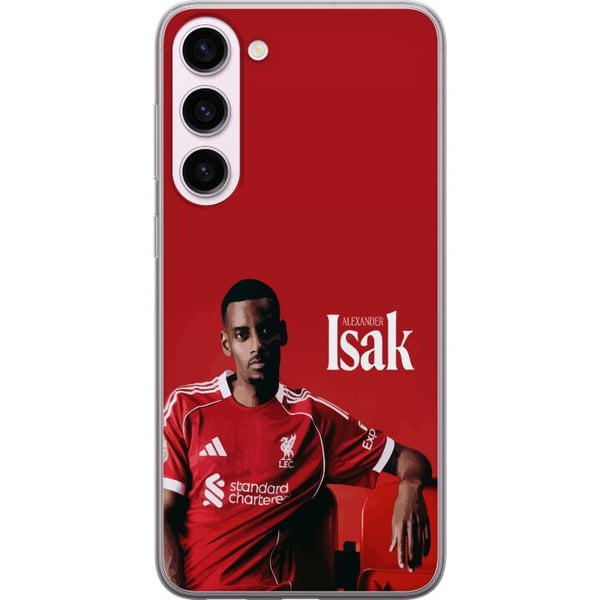 Kompatibel Mobilcover til Samsung Galaxy S23+ Alexander Isak fodboldplakat Liverpool-trøje Sveriges landshold angriber Premier League forward-design Kompatibel Mobilcover til Samsung Galaxy S23+ Alexander Isak fodboldplakat Liverpool-trøje Sveriges landshold angriber Premier League forward-design