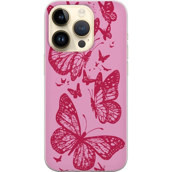 Yhteensopiva Puhelinkuori Apple iPhone 14 Pro Siipikauneudet