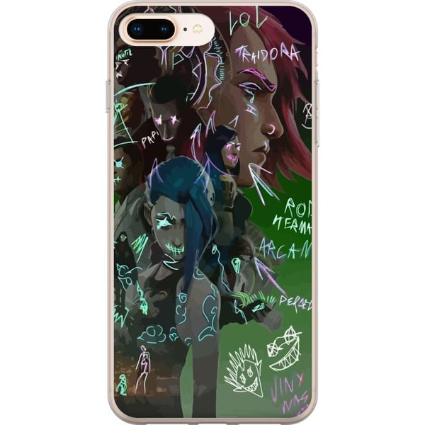 Yhteensopiva Puhelinkuori Apple iPhone 8 Plus League of Legends Yhteensopiva Puhelinkuori Apple iPhone 8 Plus League of Legends