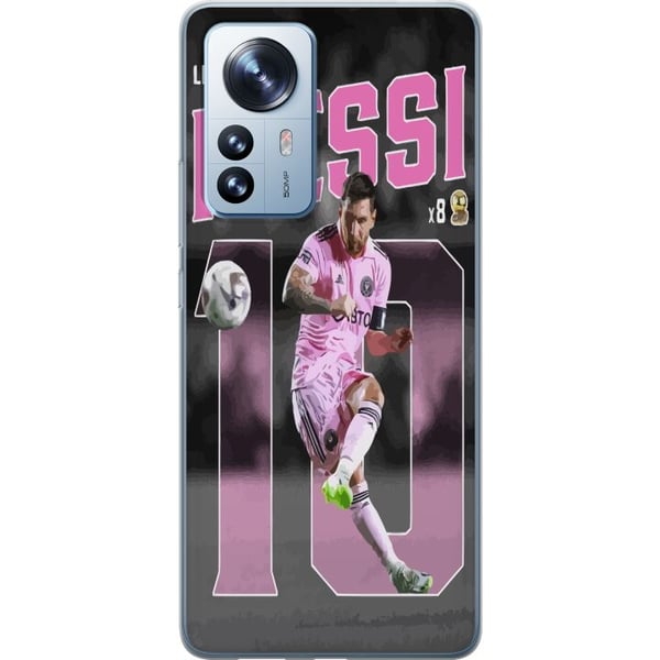 Kompatibelt Mobilskal till Xiaomi 12 Pro Lionel Messi - Rosa