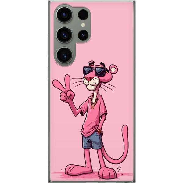Kompatibelt Mobildeksel til Samsung Galaxy S23 Ultra Pink Panter Peace