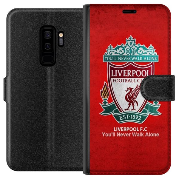 Yhteensopiva Lompakkokotelo Samsung Galaxy S9+ Liverpool YNWA Yhteensopiva Lompakkokotelo Samsung Galaxy S9+ Liverpool YNWA