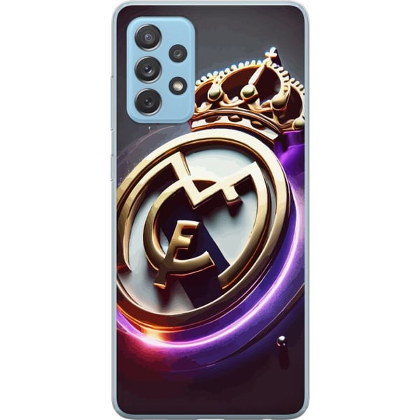 Kompatibelt Mobildeksel til Samsung Galaxy A52 5G Real Madrid CF Kompatibelt Mobildeksel til Samsung Galaxy A52 5G Real Madrid CF