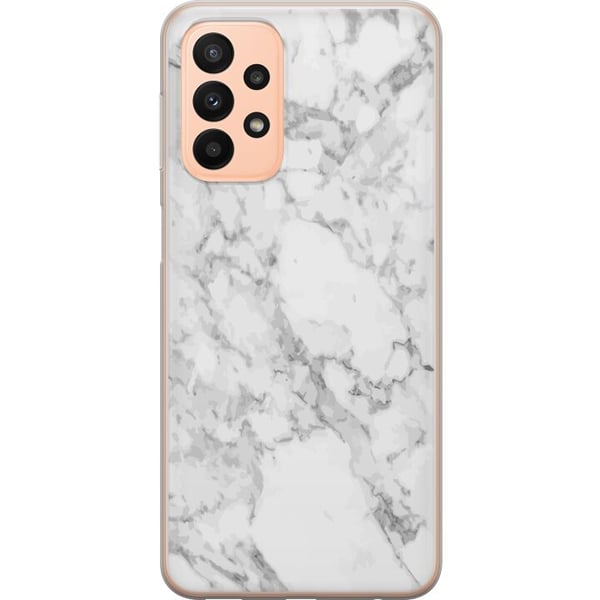 Yhteensopiva Puhelinkuori Samsung Galaxy A23 Marmori