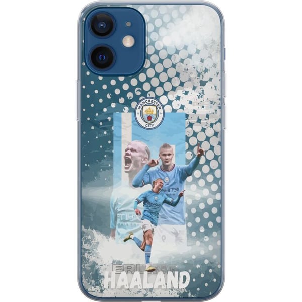 Kompatibelt Mobilskal till Apple iPhone 12 Erling Haaland Manchester City Norge målgaranti enorm fysik och sylvassa avslut som gör honom till Citys s