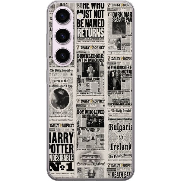 Yhteensopiva Puhelinkuori Samsung Galaxy S23 Harry Potter Lehti