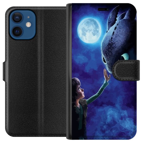 Yhteensopiva Lompakkokotelo Apple iPhone 12 mini Kuinka Kouluttaa Lohikäärmeesi