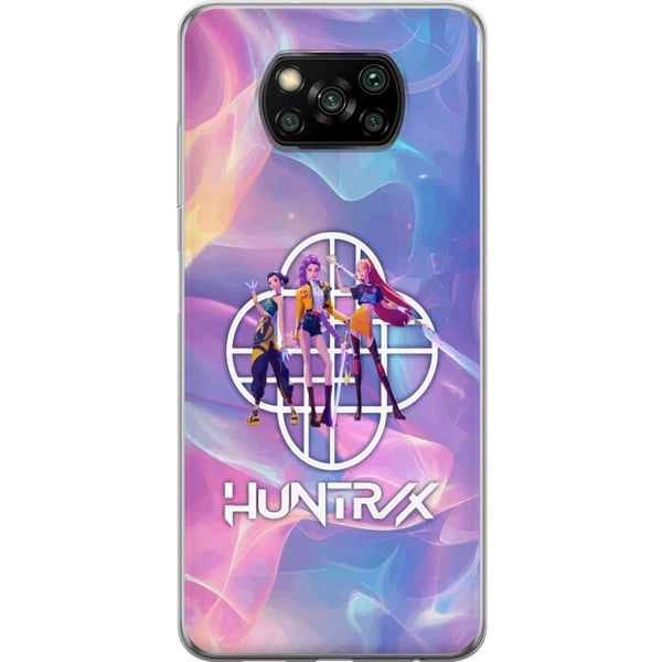 Kompatibelt Mobilskal till Xiaomi Poco X3 NFC KPop Demon Hunters 2 HuntrX pastellmotiv med mjuka färger och futuristisk stil