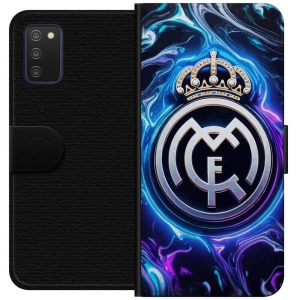 Kompatibelt Lommeboketui til Samsung Galaxy A03s Real Madrid