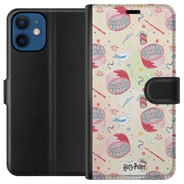 Kompatibel Tegnebogsetui til Apple iPhone 12 Harry Potter Hogwarts Magisk Troldmand