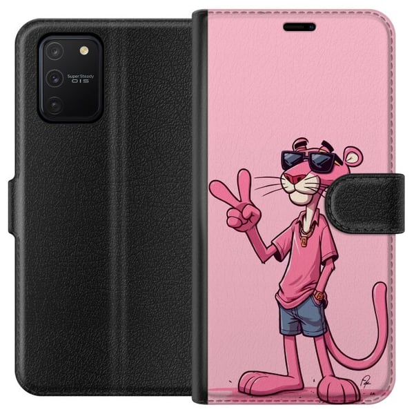 Kompatibelt Lommeboketui til Samsung Galaxy S10 Lite Pink Panter Peace Kompatibelt Lommeboketui til Samsung Galaxy S10 Lite Pink Panter Peace