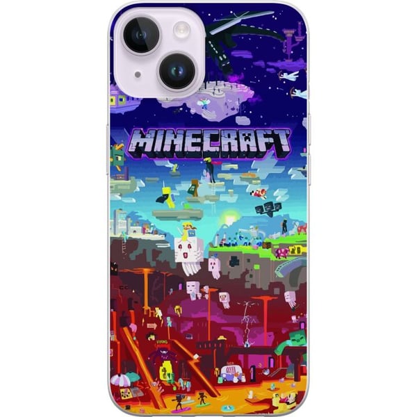 Kompatibelt Mobilskal till Apple iPhone 14 Plus Minecraft