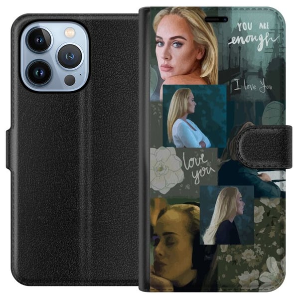 Kompatibelt Lommeboketui til Apple iPhone 13 Pro Adele Kompatibelt Lommeboketui til Apple iPhone 13 Pro Adele