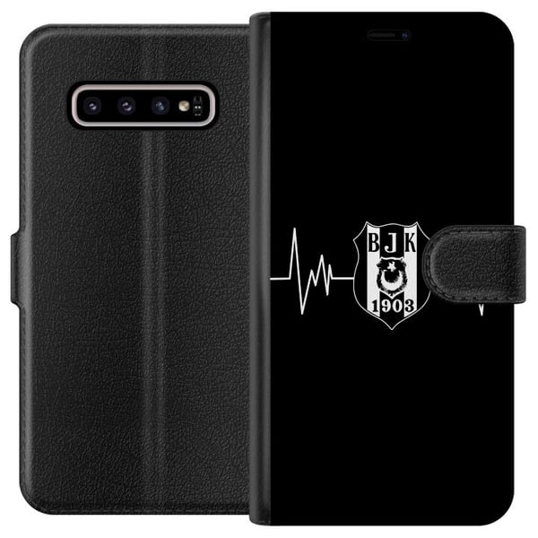 Kompatibel Tegnebogsetui til Samsung Galaxy S10+ Beşiktaş J.K.