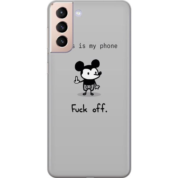 Kompatibel Mobilcover til Samsung Galaxy S21 Kækt citat Fuck af trendtekst
