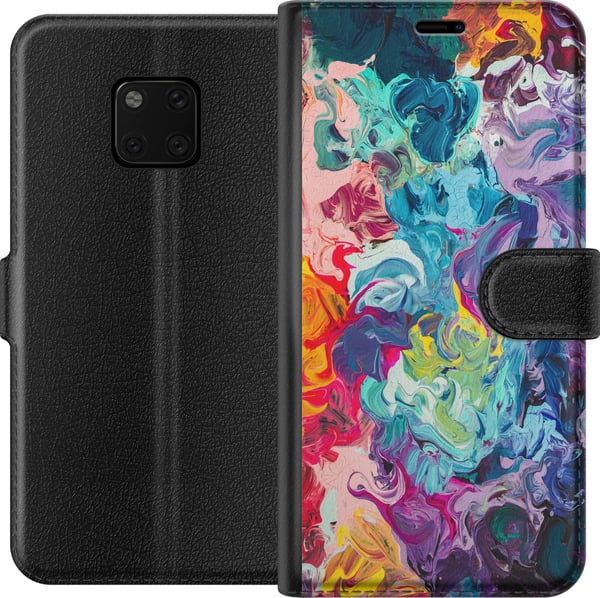 Kompatibelt Plånboksfodral till Huawei Mate 20 Pro Färg