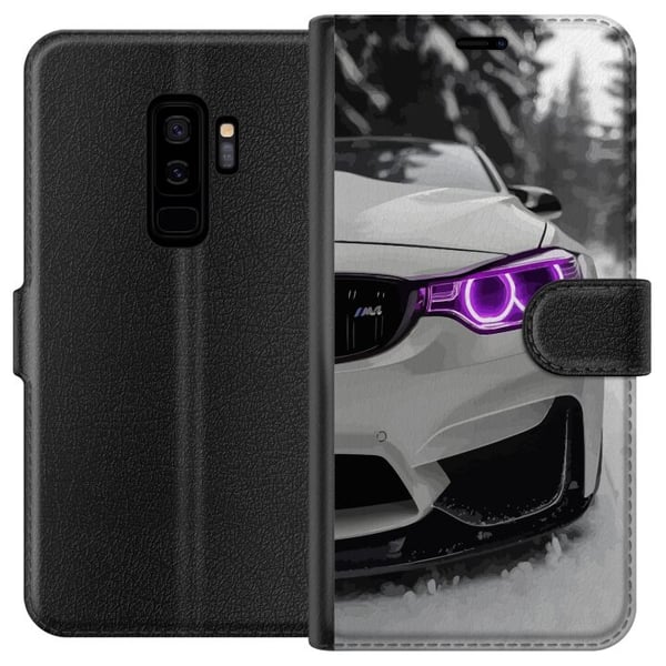 Kompatibelt Plånboksfodral till Samsung Galaxy S9+ BMW Kompatibelt Plånboksfodral till Samsung Galaxy S9+ BMW
