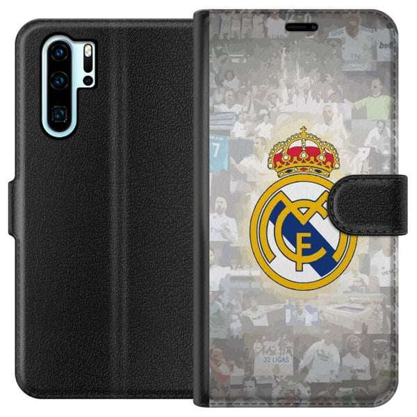 Yhteensopiva Lompakkokotelo Huawei P30 Pro Real Madrid