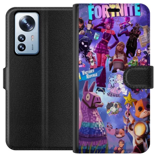 Kompatibelt Plånboksfodral till Xiaomi 12 Pro Fortnite