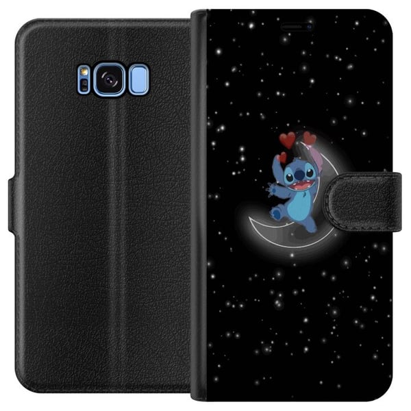 Kompatibelt Plånboksfodral till Samsung Galaxy S8 Stitch