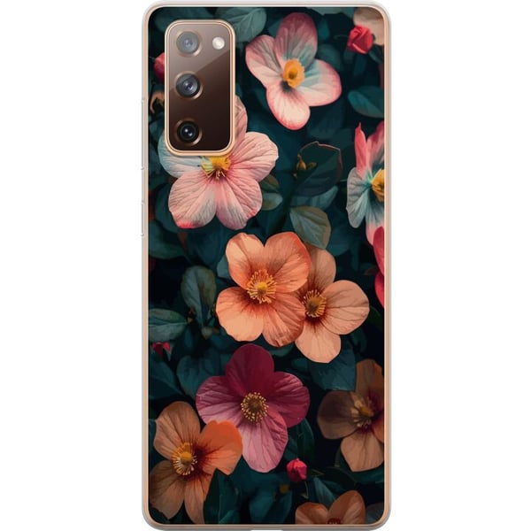 Kompatibelt Mobilskal till Samsung Galaxy S20 FE Blommor