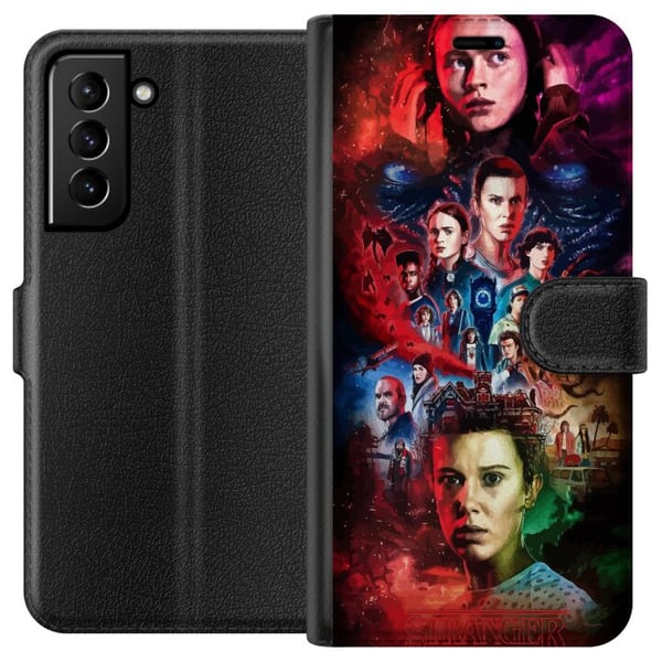 Kompatibelt Lommeboketui til Samsung Galaxy S21+ 5G Fremmede Ting 5 Kompatibelt Lommeboketui til Samsung Galaxy S21+ 5G Fremmede Ting 5