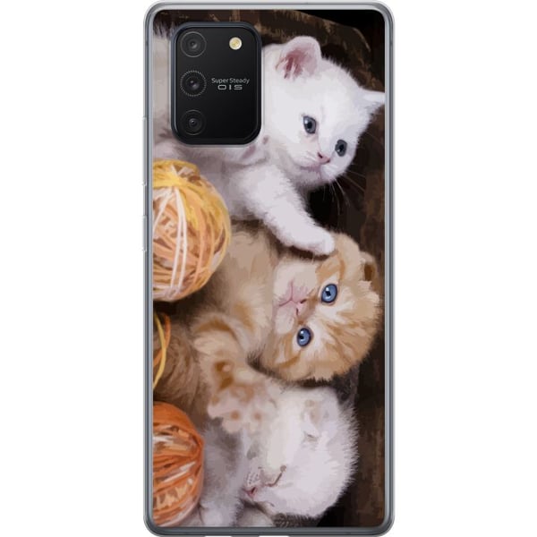 Kompatibelt Mobilskal till Samsung Galaxy S10 Lite Katter