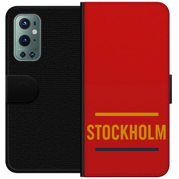 Kompatibel Tegnebogsetui til OnePlus 9 Pro Stockholm – Hockey